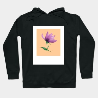 Purple Flower Hoodie